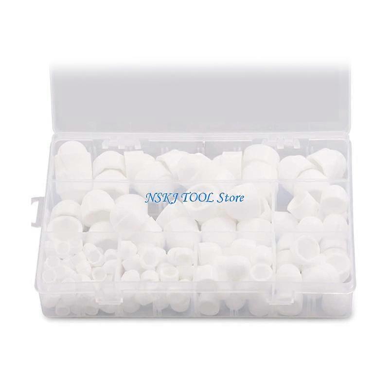 L8RC Locking Nut with Caps Assortment Threaded Inserts with Cover compatible with Secure Fastens