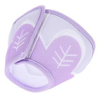 Cat Recovery Collar Cone for Adjustable Comfort Breathable Violet Mesh