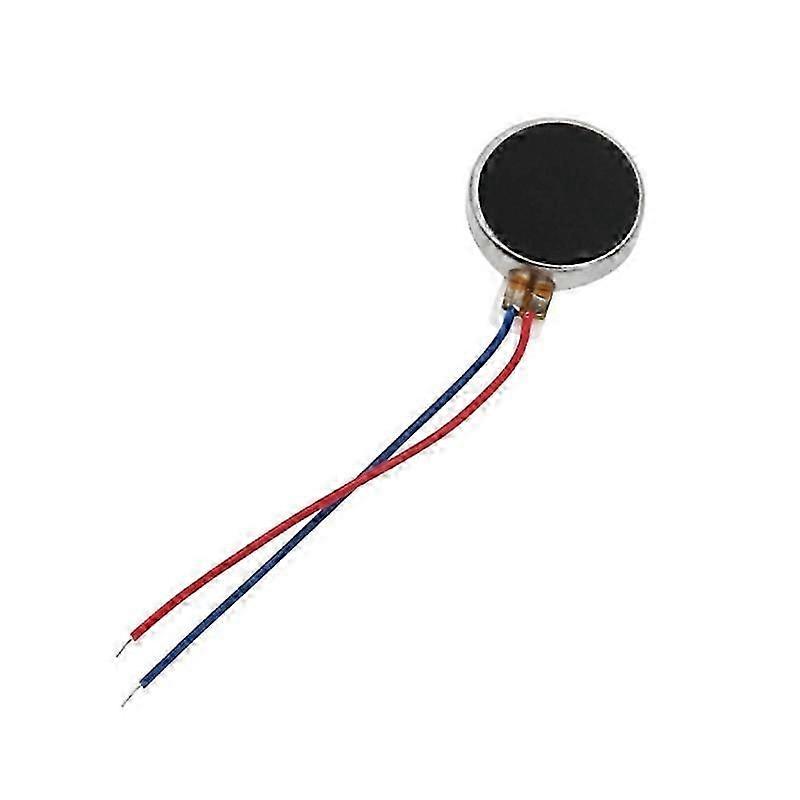 Mini Vibration Motor with Wire Flat Coin Button-Type Micro Vibrating Motor