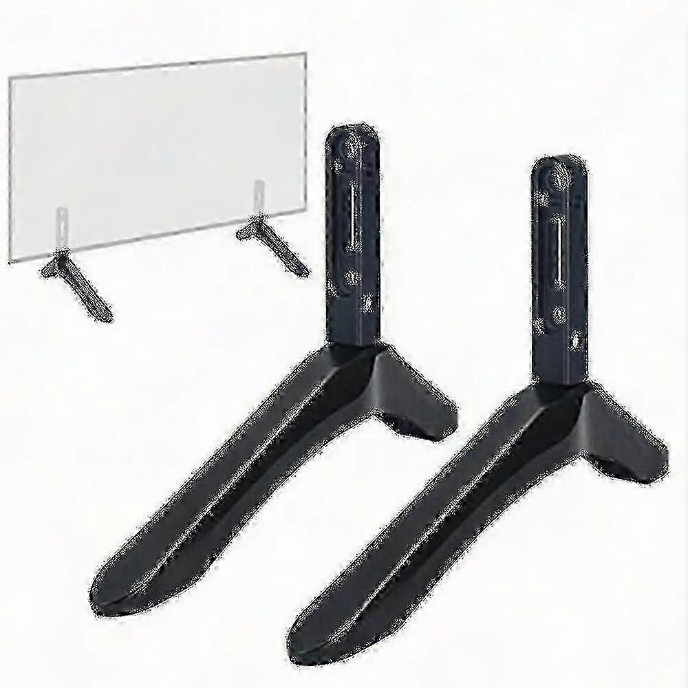 Suporte de mesa universal para TVs de 32 a 65 polegadas, com base metálica.