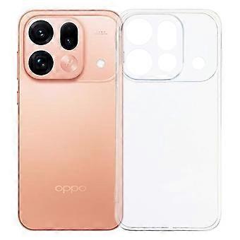 For Oppo Find X9S Pro 5G Back Cover Ultra Thin Flexible TPU Clear Phone Case