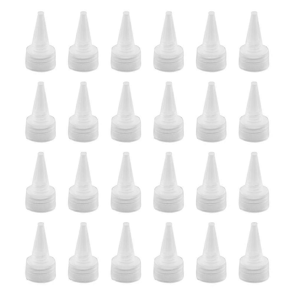 24 tapones de repuesto para botellas de plástico.