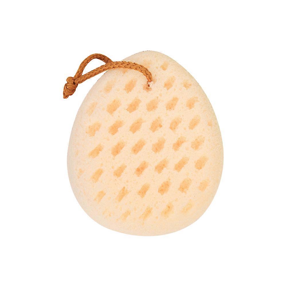 Khaki Shower Brush Bathing Sponge for Gently Exfoliate