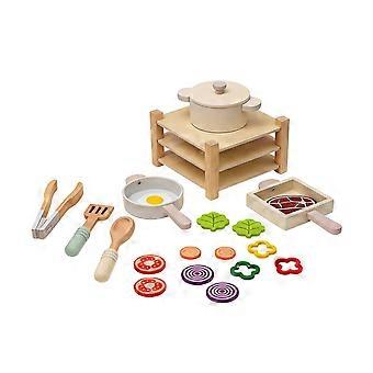 Play Pots and Pans Toys Toy Cookware Cooking Utensils for Kids Boys Children