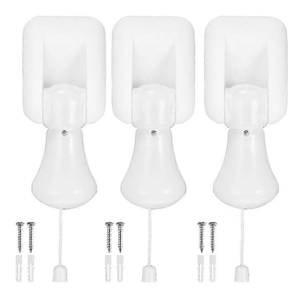 Pull String Lamp Tent Bulb Light for Lighting 3Pcs Camping Bulb Lights
