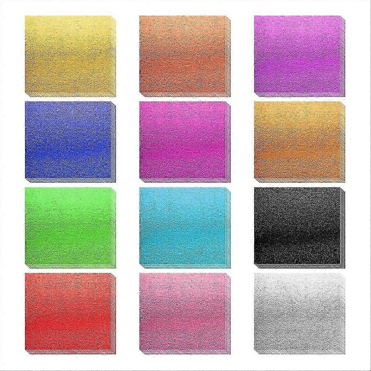 240 Sheets GoldLeaf Sheets Multi-Color Imitation GoldLeaf Paper