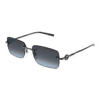 Okulary przeciwsłoneczne męskie Gucci GG1703S 006 bez oprawek, prostokątne, UV1, oryginalne