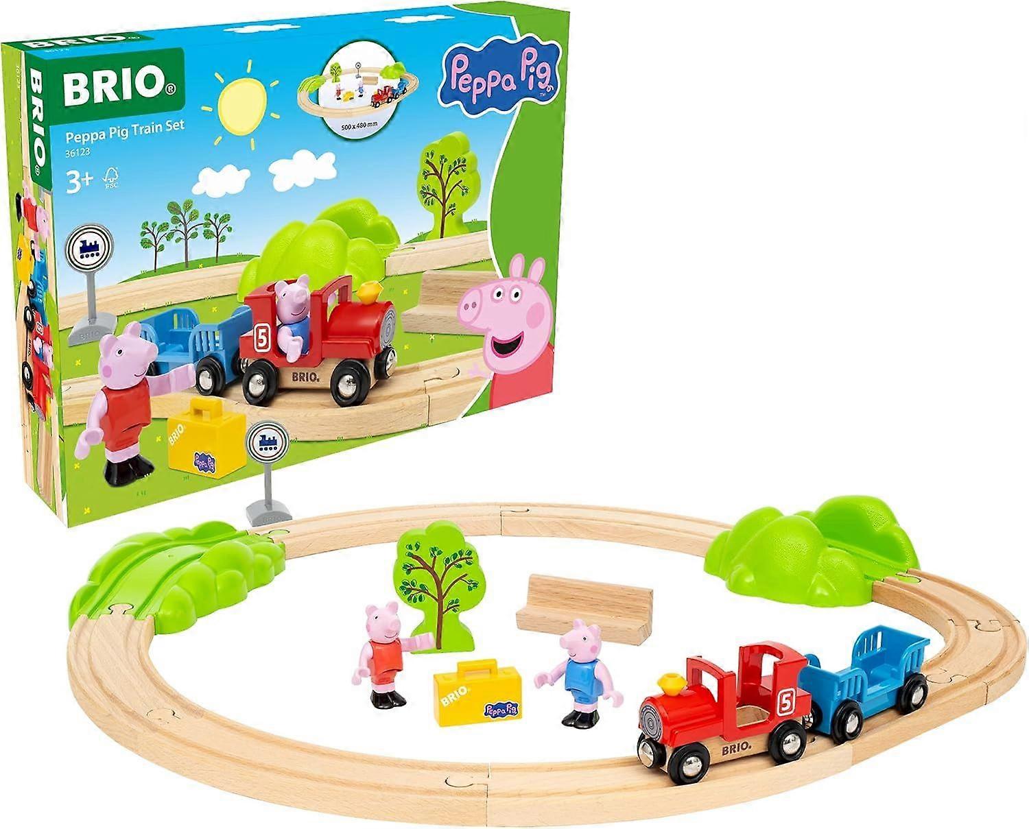 BRIO - Peppa Pig Train Set Toy (636123)