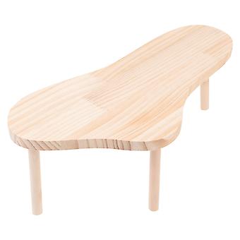Plateforme en bois pour hamster, avec support, pour grimper dans sa cage (1 pièce)