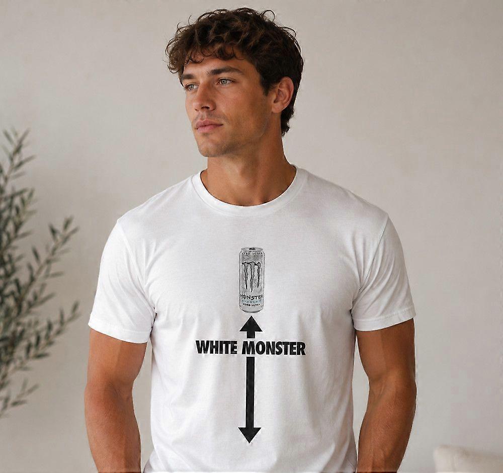 Camiseta Monstro Branco A00290
