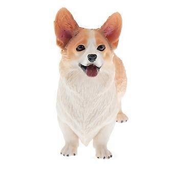 Simulazione Animali Modello Figura Bambini Giocattolo educativo Decor Welsh Corgi A