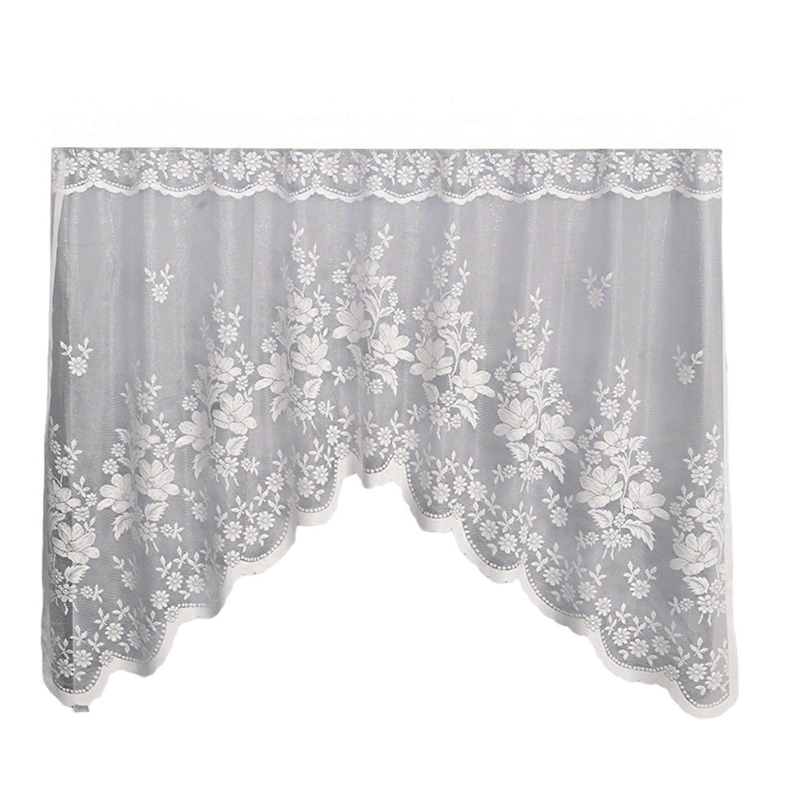 Light Filtering Retro Valance for Small Window Covering