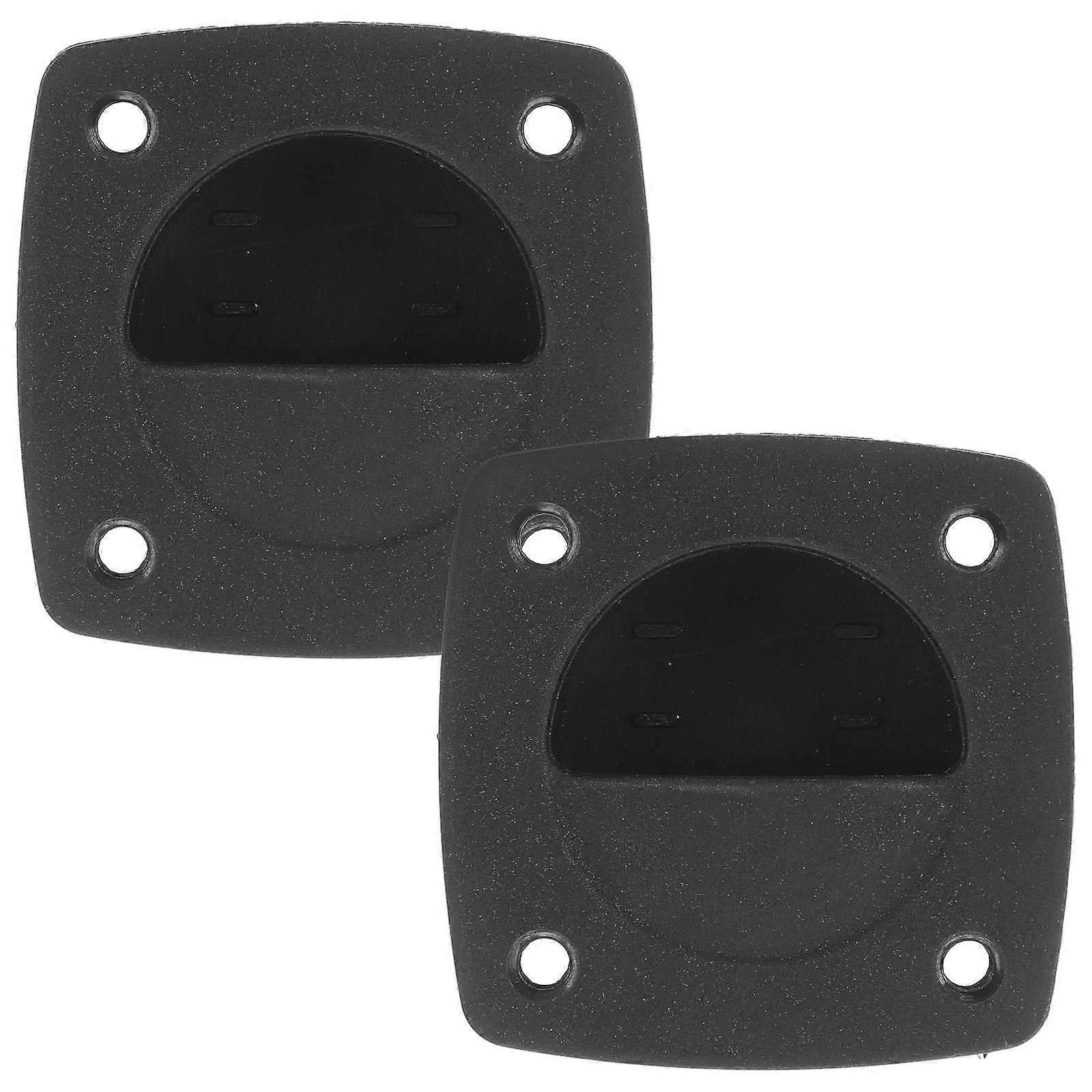 2pcs Boat Hatch Latch Plastic Boat Hatch Handle Pull Handle Square Flush Pull Handles