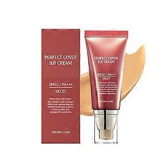 Deep Skin Tone BB Cream 50g  Softening Concealing, Lightweight, Moisturizing, Brightening, Matte Texture