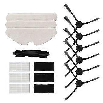Elektrische Kehrmaschine Ersatzzubehör Kit Komplettes Anbaugeräte-Set für Uoni V980plus