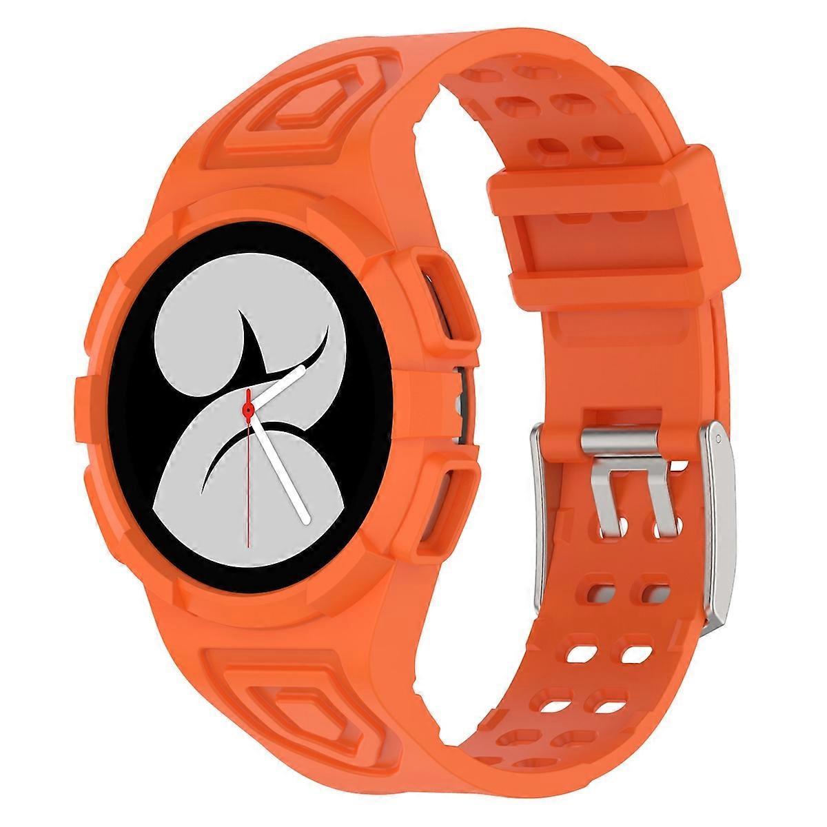 Silicone watch strap with integrated case for Samsung Galaxy Watch 5 44mm