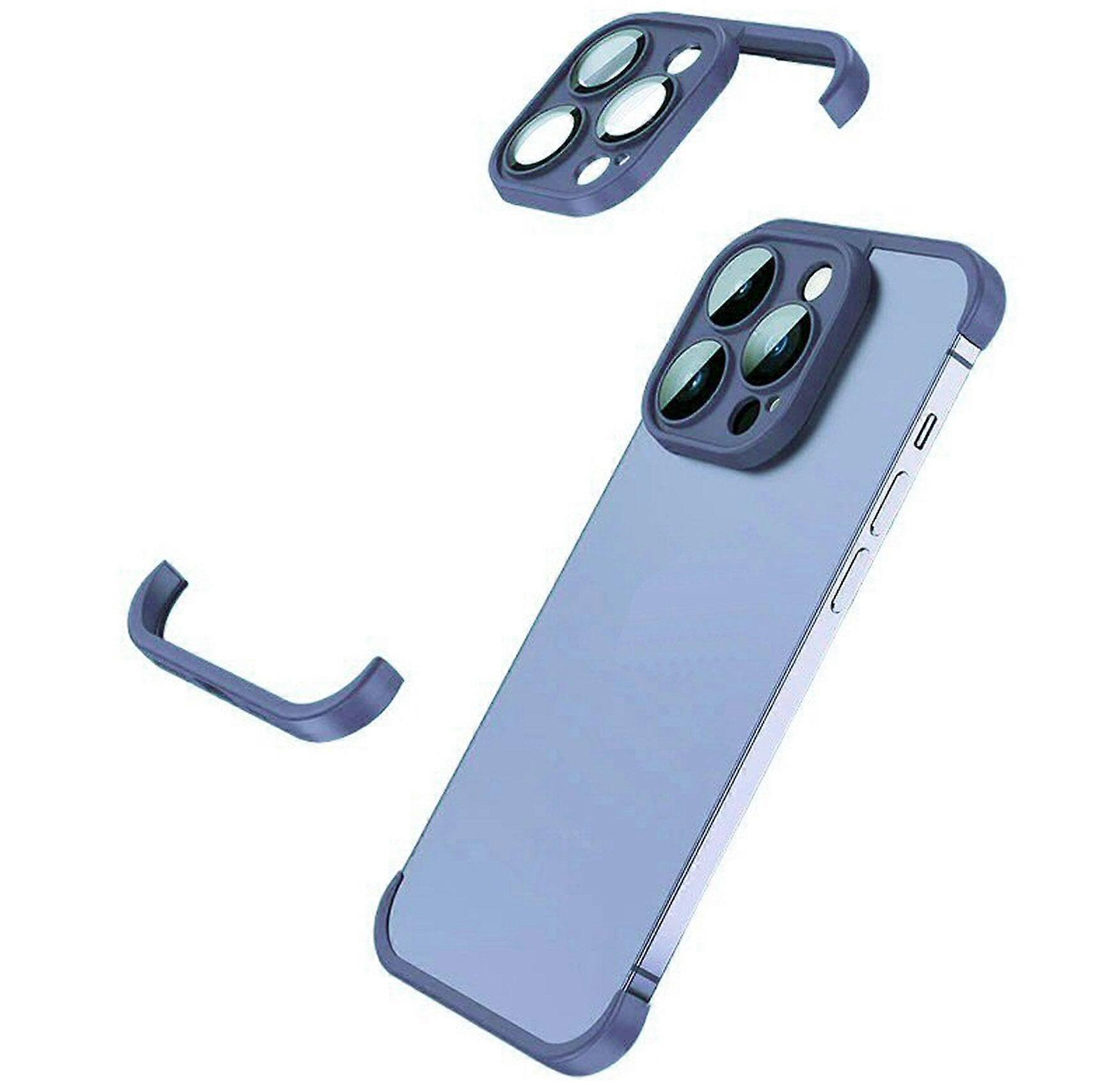 Corner Pad Protection For iPhone 14 Pro Max in Blue