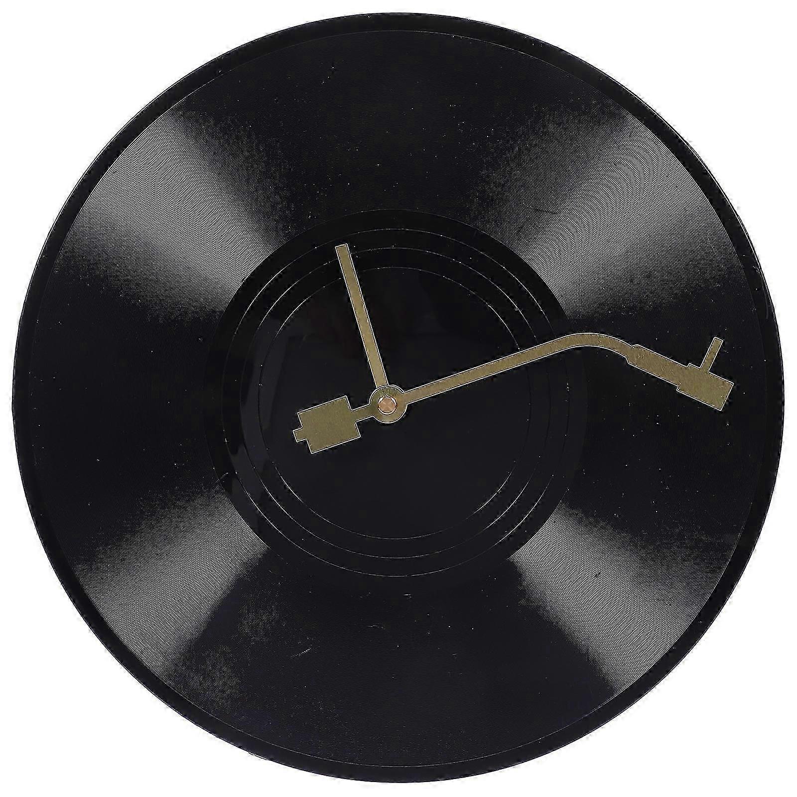 Vinyl Record Shape Wall Clock Wall Hanging Clock Decorative Wall Clock Home Decor