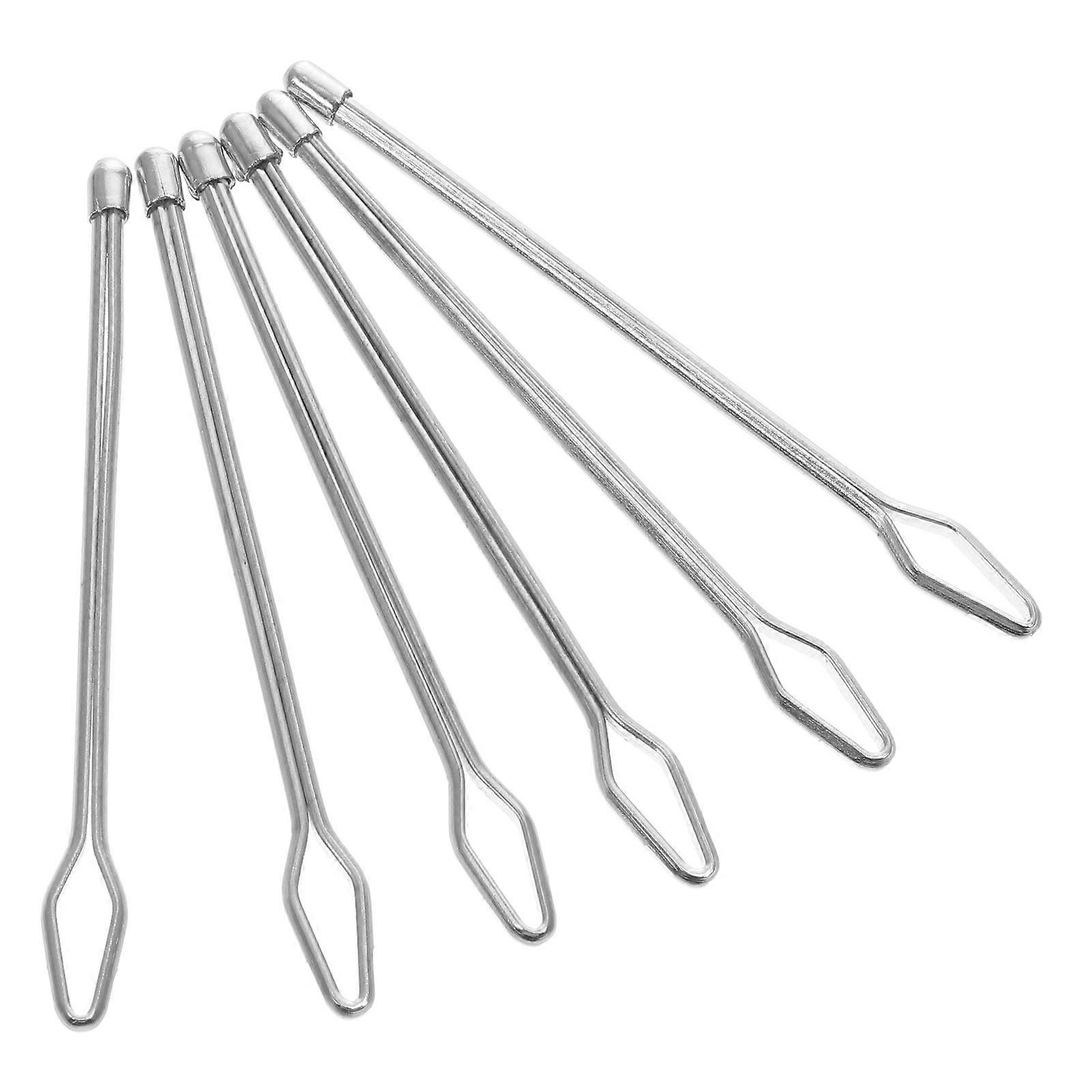 6pcs Threader DIY Cross Stitch Sewing Tool Wire Loop Threader Rope Threader