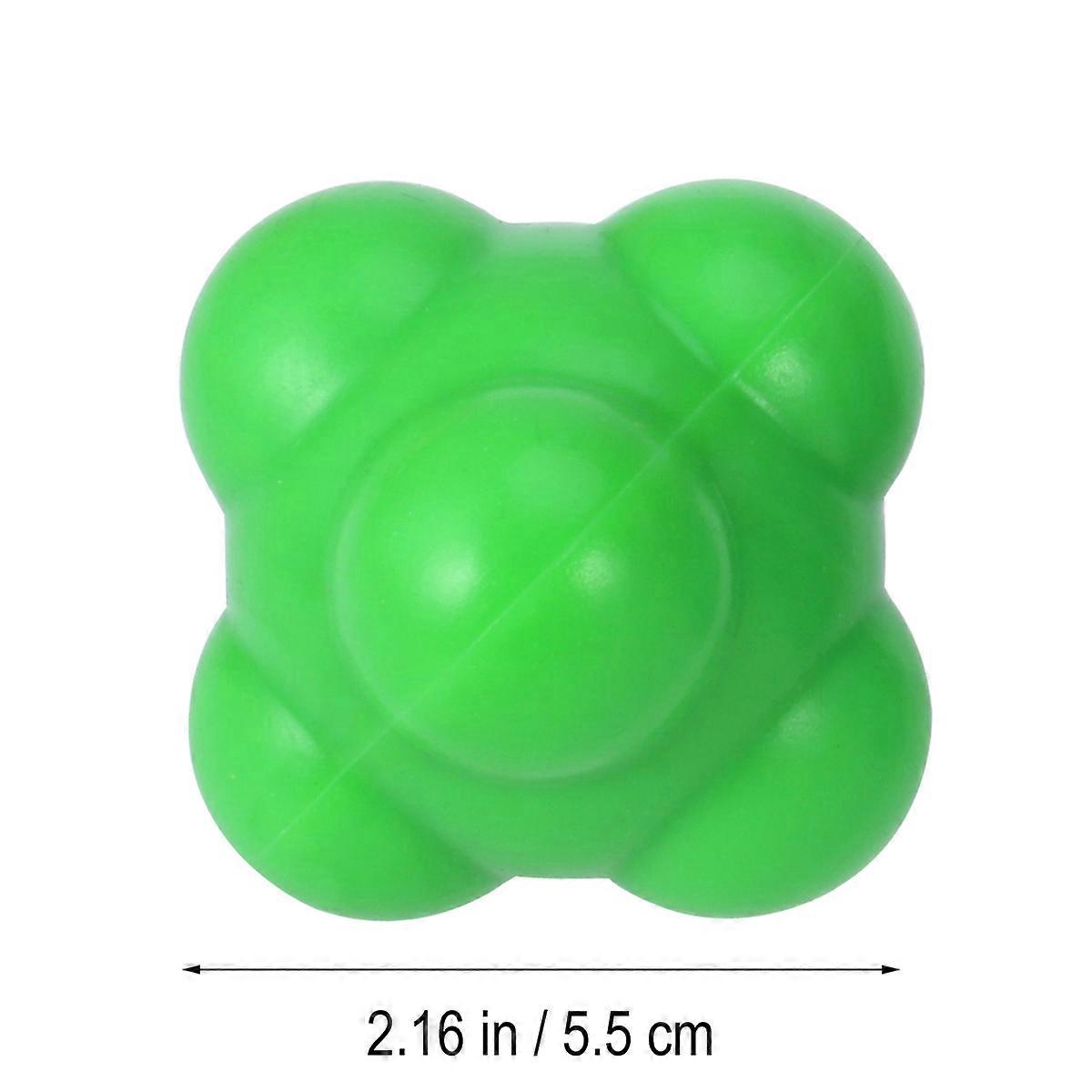 58mm Baseball Agility Reaction Ball for Developing Exceptional Hand-Eye Coordination - Medium Difficulty (Green)