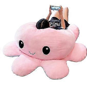 NEW Reversible Octopus Stuffed Animal, Large Plush Octopus Cushion Pillow Toys FT