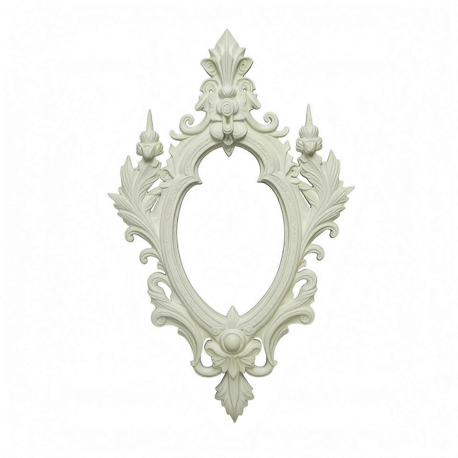 Gothic Picture Frame Scrollwork Baroque Photo Frame Leaf Patterns Image Holder