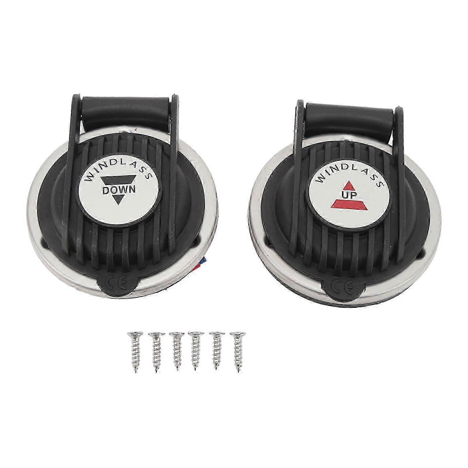 2pcs windlass foot switch up down deck safety protection