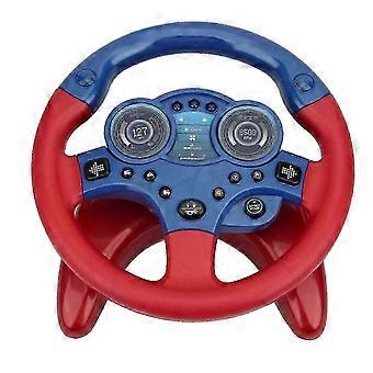 Kid Toy Simulation Educational Steering Wheel with Light Sound Effect