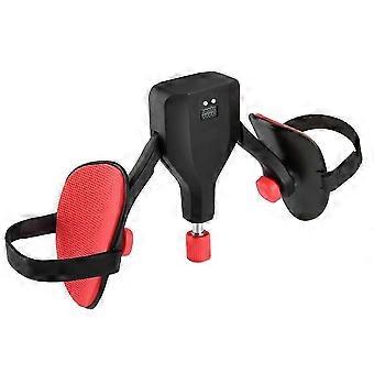 Inner Thigh Workout 360 Verstellbarer Oberschenkelmuskeltrainer Multifunktionaler Hüfttrainer Fitness-Fitness-Fitnessgeräte Schwarz