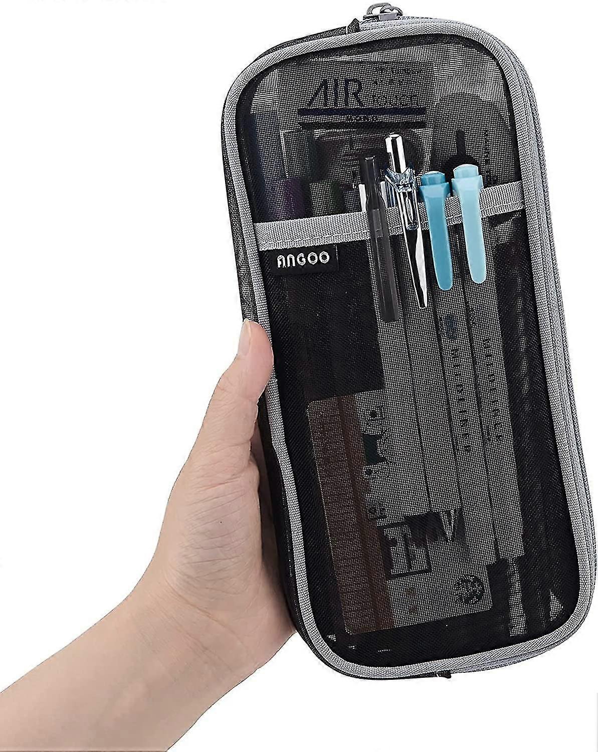 Grid Mesh Pen Pencil Case