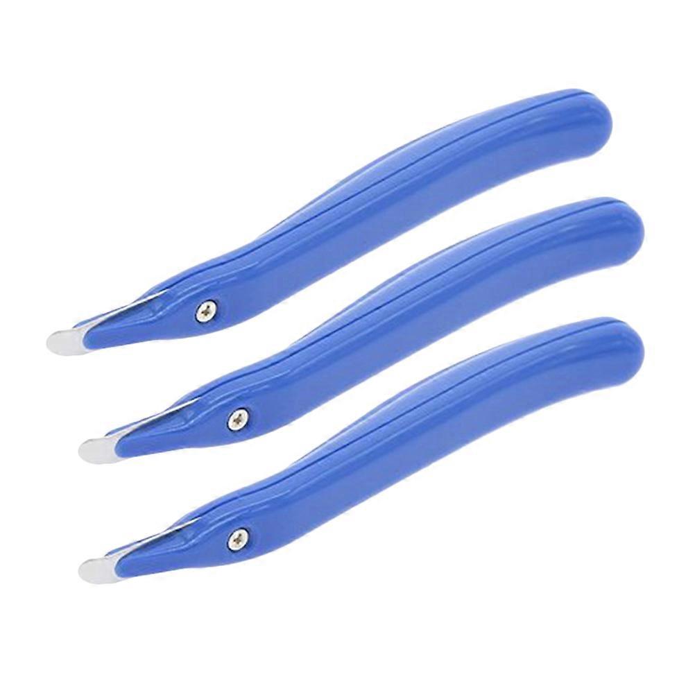 Handheld Staple Remover for Labor Saving 9Pcs Blue Set