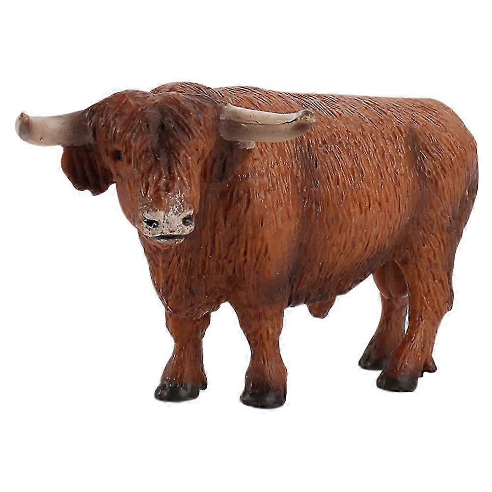 Highland Cattle PVC Decor Model