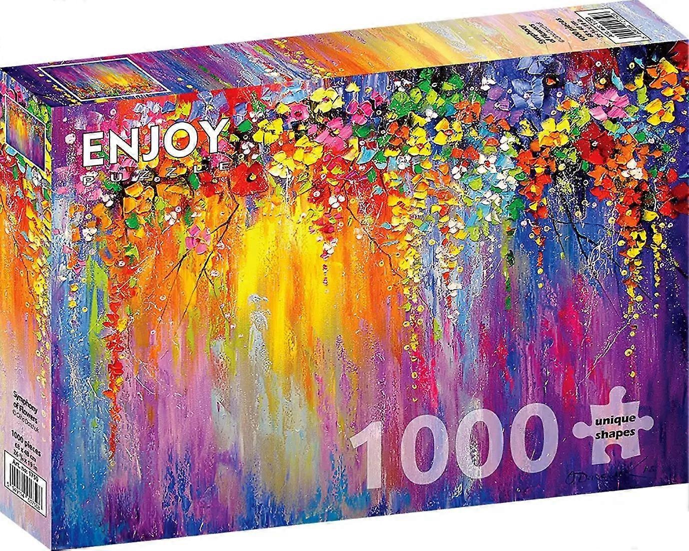 Symphony of Flowers Puzzle 1000 Pieces