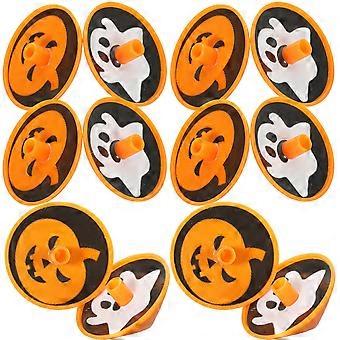 Children Gyro Toys Plastic Rotating Tops for Halloween 2Packs