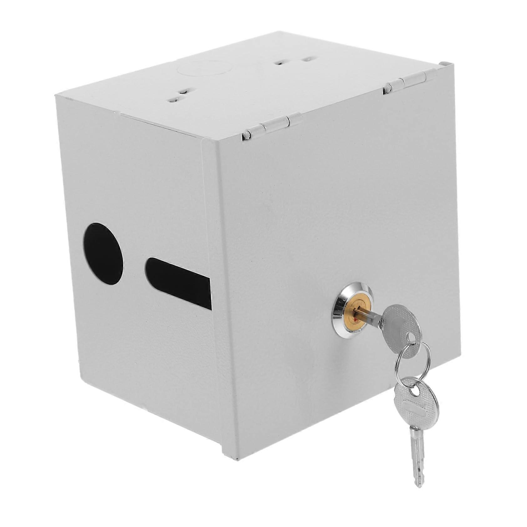 Outdoor Plug Cover Lockable Iron Electrical Box Waterproof Socket Protector for Outdoor Use