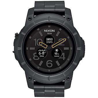 Nixon the mission automatic analogous men's watch with A1216000 stainless steel bracelet