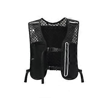 Breathable Hydration Running Vest Lightweight Non-Slip Bladder Chest Pack Reflective Design Waterproof Hydration Vest Sport Bag