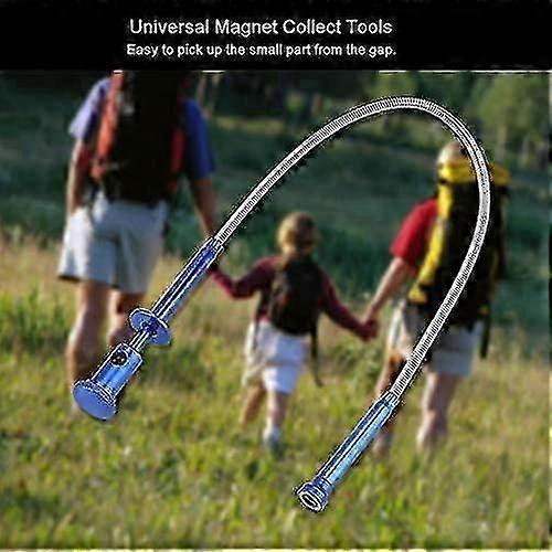 Pick Up Tool Multi Function Flexible Four Claw Pickup Tool (magnet + 4 Claws + Bright Leds)
