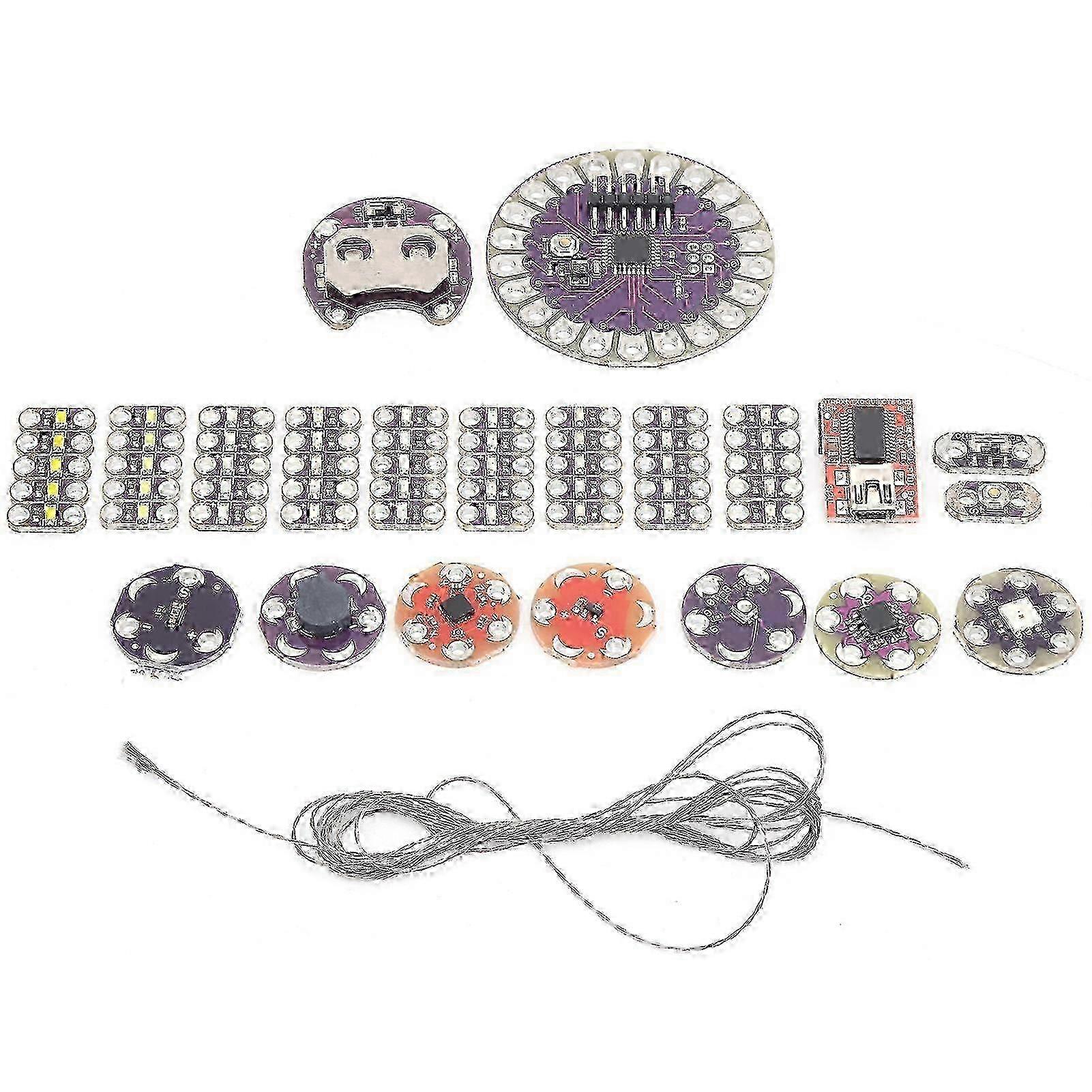 Electronics Starter Kit Conductive Thread Set Development Board Industrial Supplies