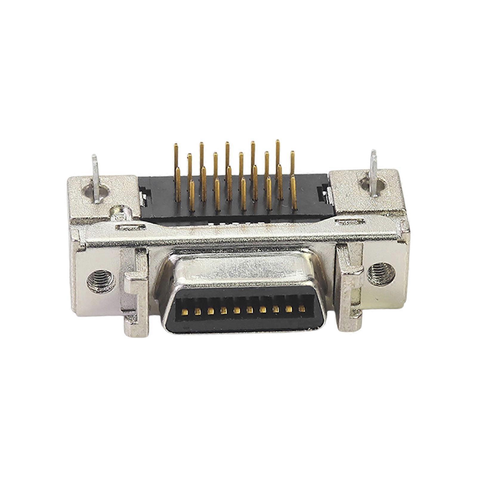 Interference Resistant Double Layer SCSI Connector
