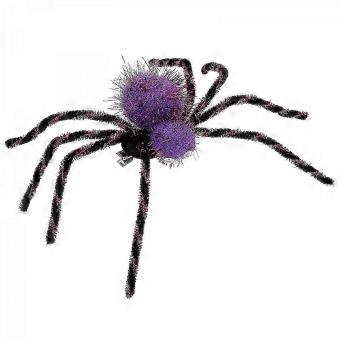 Spider Hair Clip Purple Festive