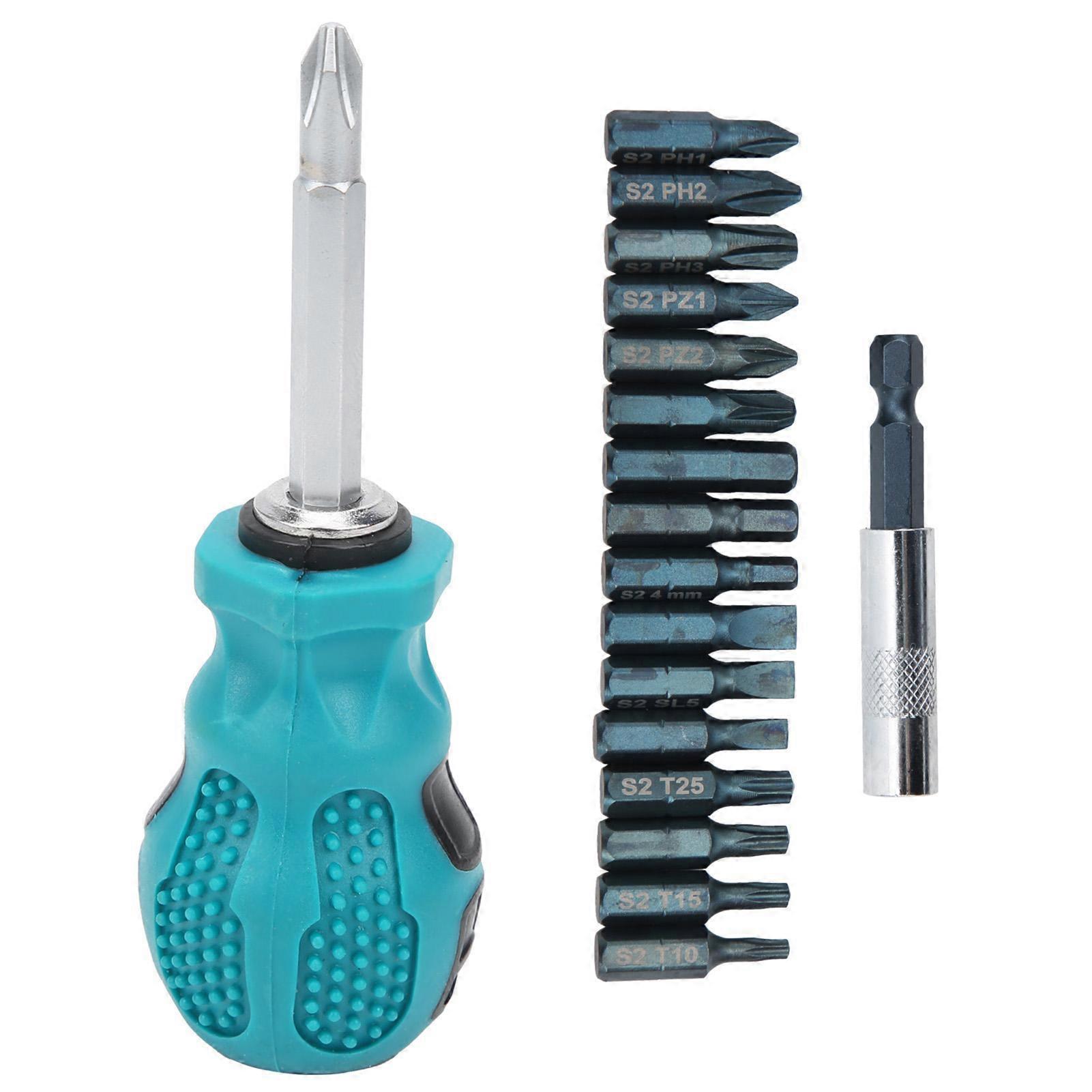 20Pcs Set Screwdriver Bit Kit Portable Multipurpose Mini Repairing Hardware Hand Tools