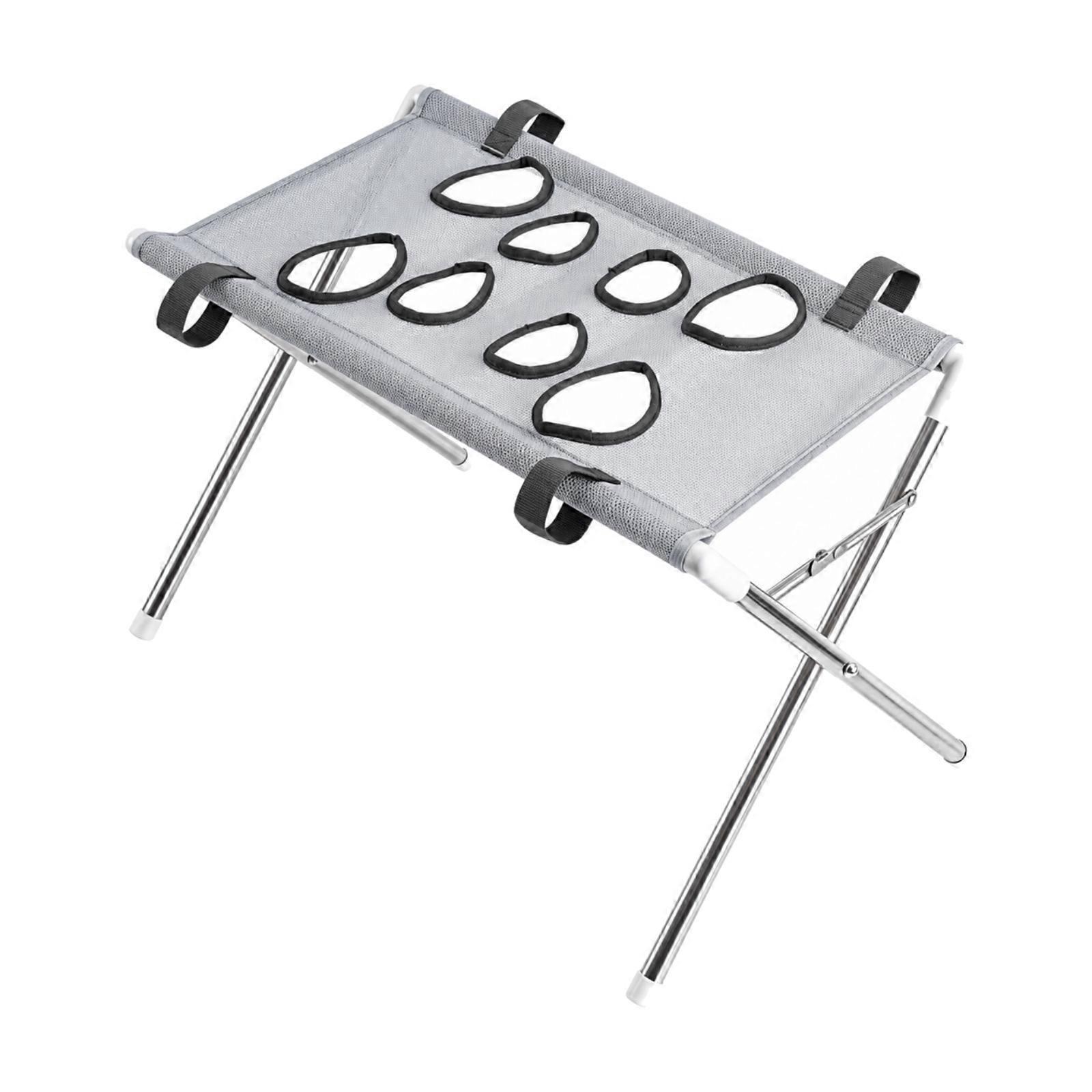 Grooming Table Quick-Draining Foldable Pet Bathing Table with Portable for Dog