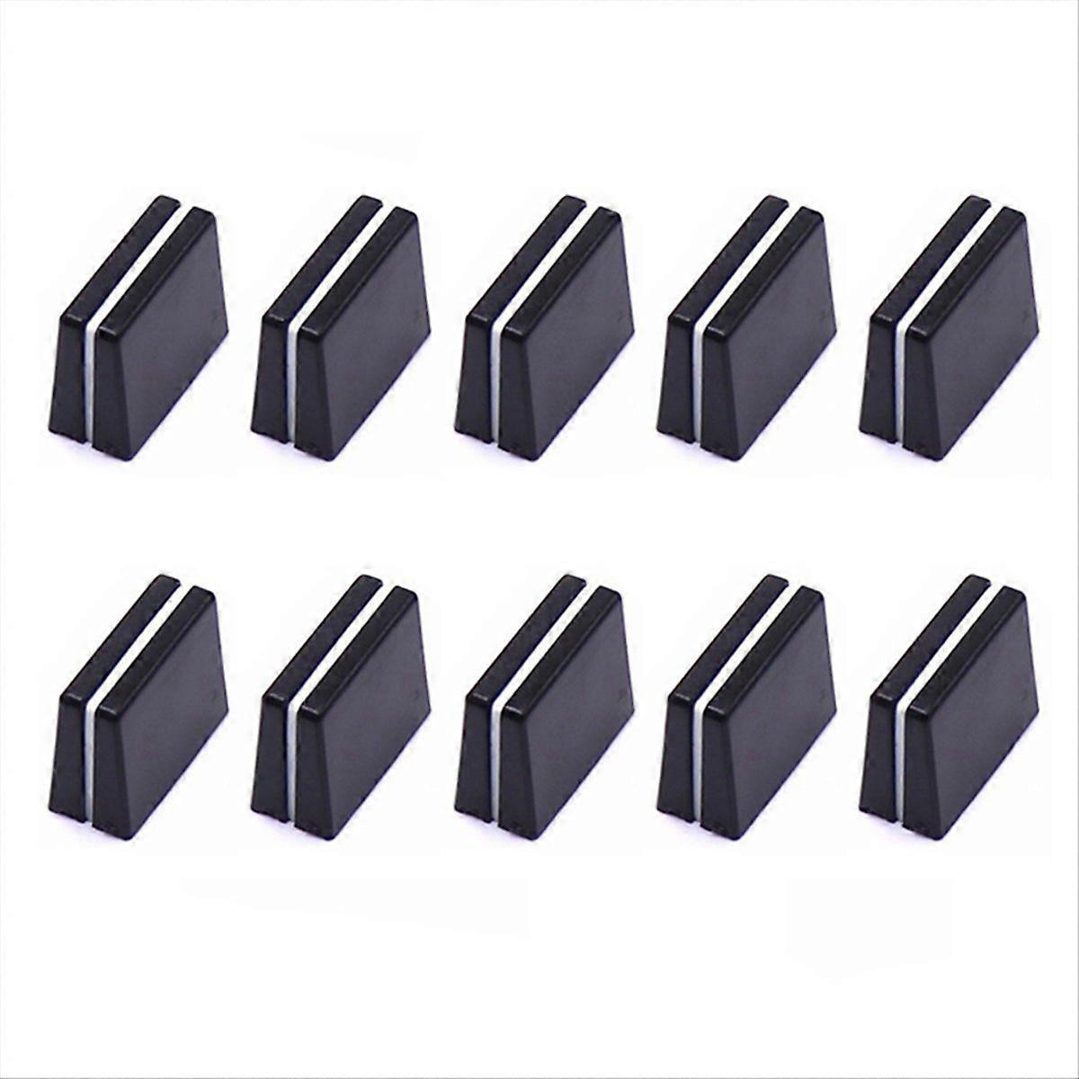 10pcs Fader Caps Mixer Fader Slider Knobs Replacement Buttons Caps