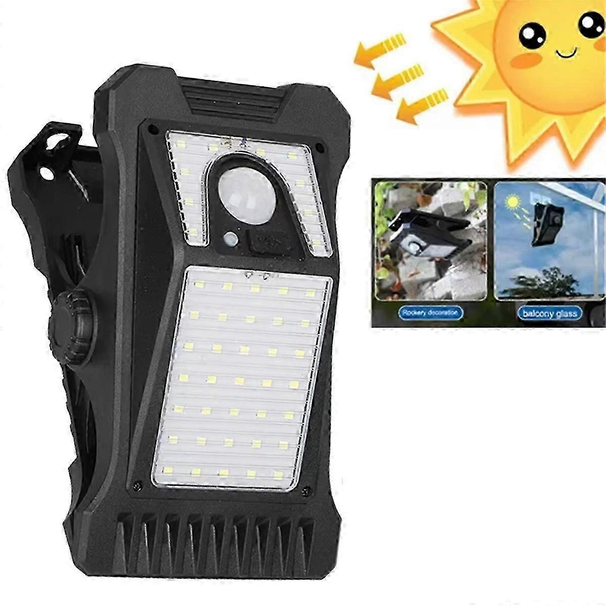 Solar Motion Sensor Clip Light