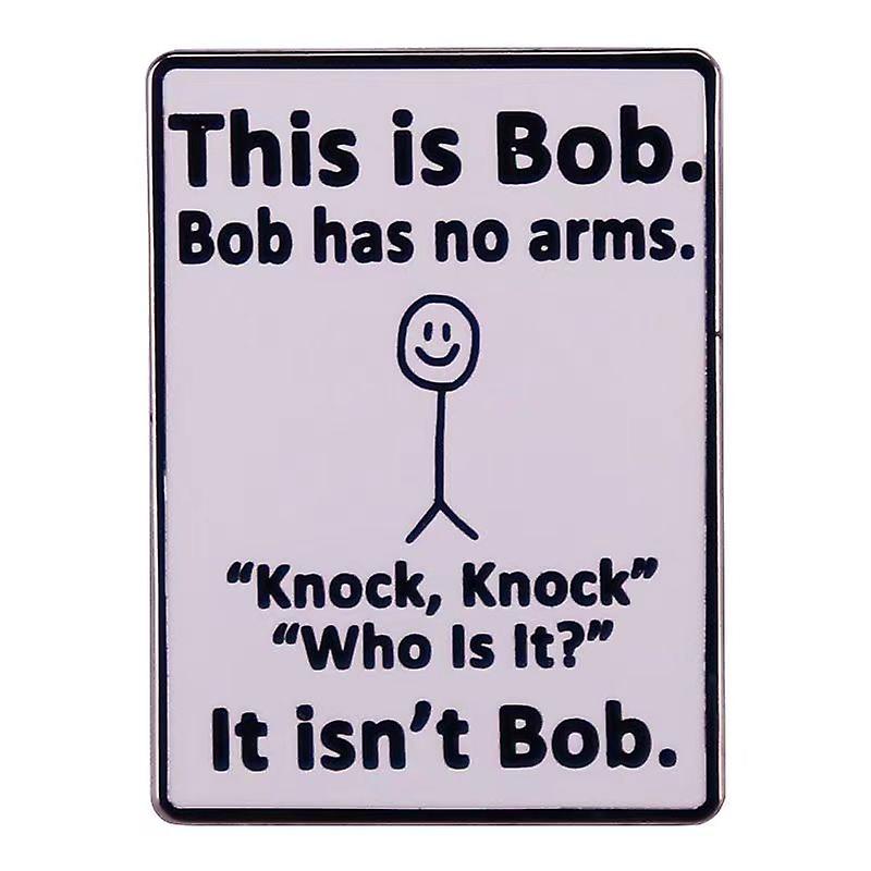 Cold Joke Creative Design Brooch Pin Badge