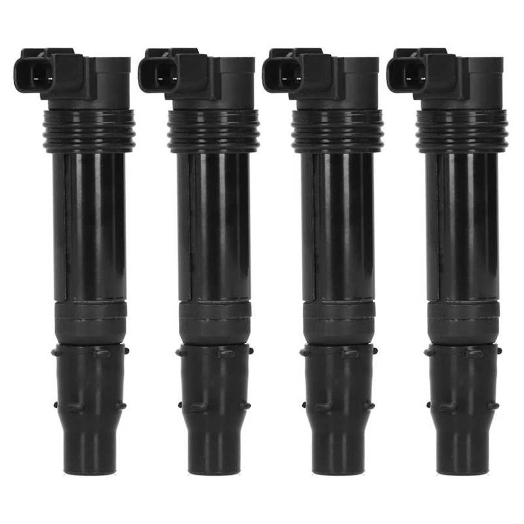 4pcs μπαστούνι ανάφλεξης πηνίου ανάφλεξης μοτοσικλετών ταιριάζει πηνίο ανάφλεξης για Zx636 Zx6r Zxr9f Zx R9f 636 Ninja 05-16 F