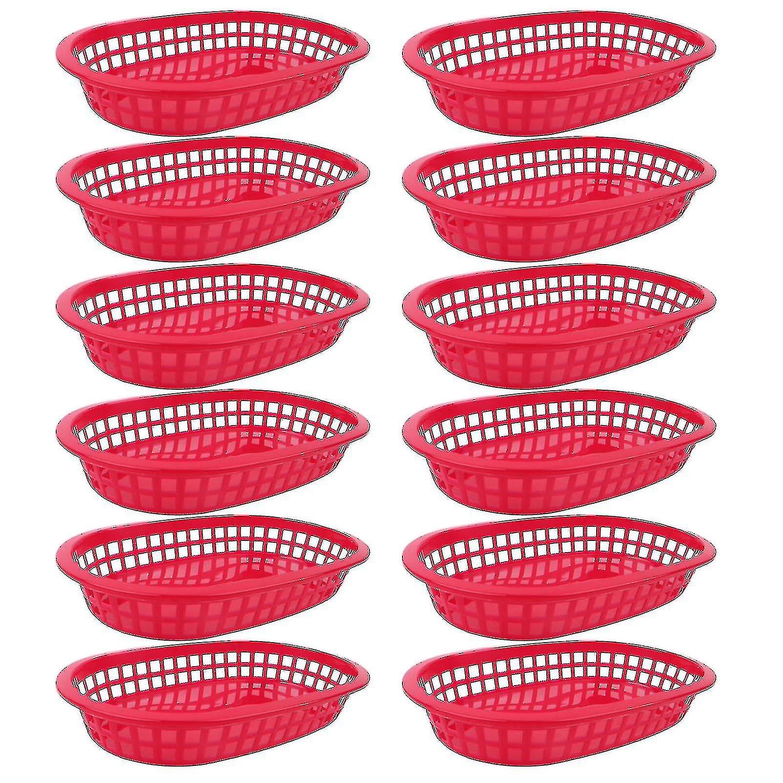 100pcs/50pcss matkurv oval s servise pommes frites hurtigmat stora tallerkener for restnt #calu