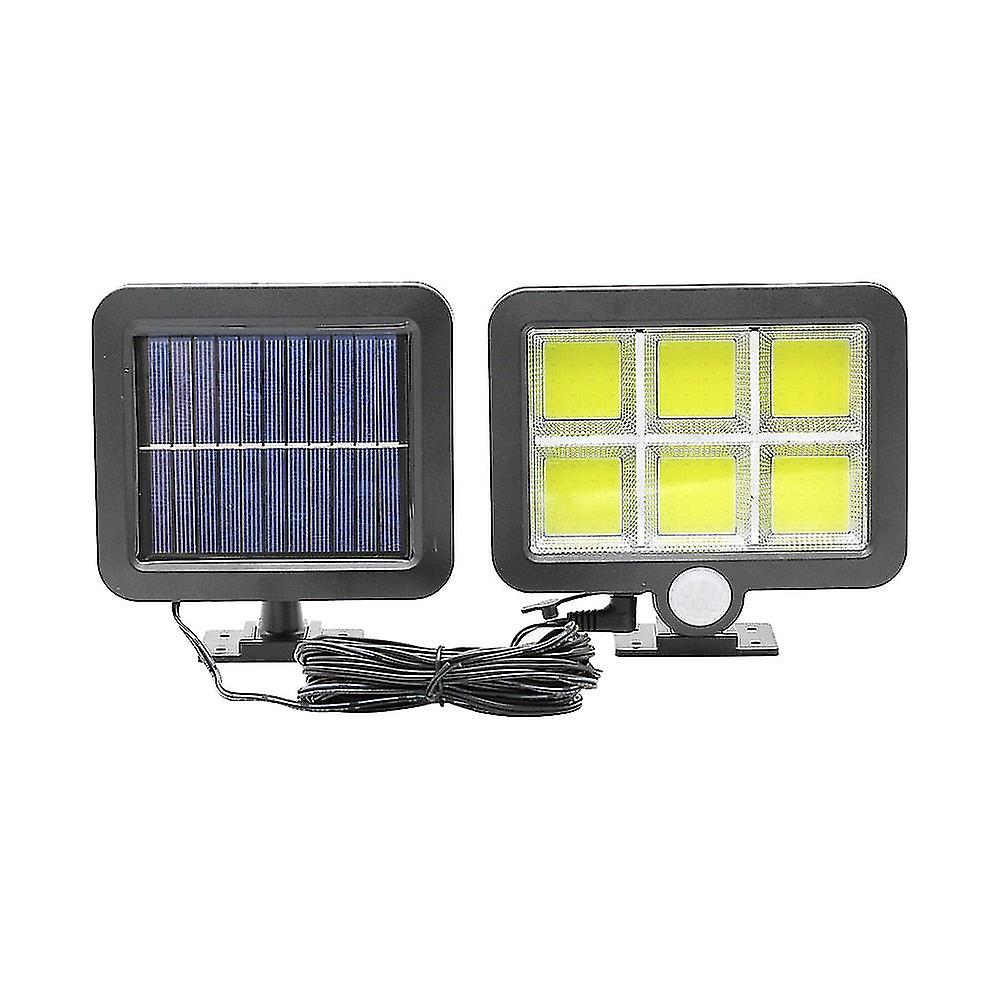 Outdoor Cob Led Solar S Pir Mot Sensor 2 Modes 120 Led Ip65 For En Patio Gara