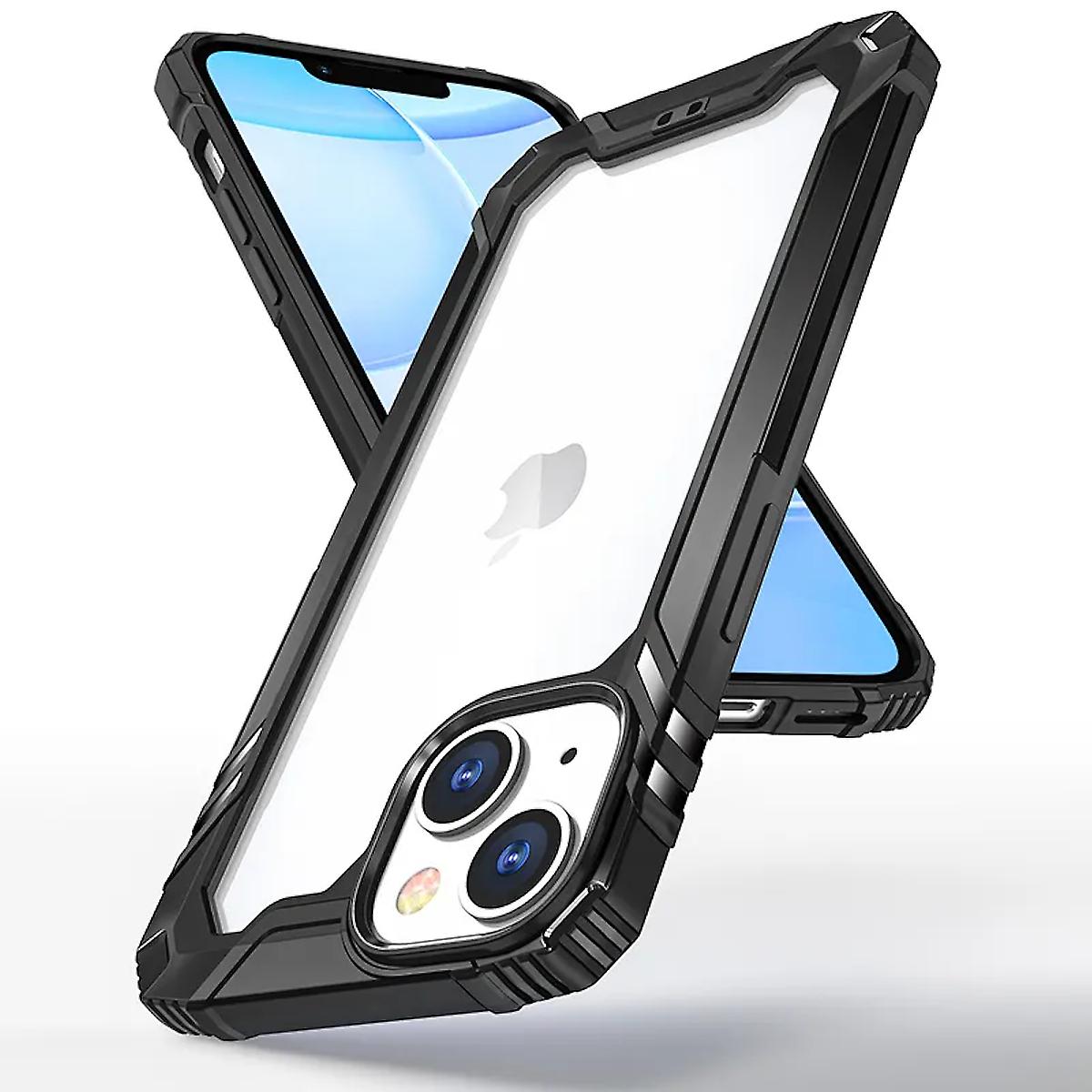 Apple iPhone 14 Plus Electroplating TPU Case Cover Protection Black
